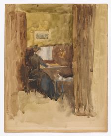 Bravura in Brown, 1883-1884. Creator: James Abbott McNeill Whistler