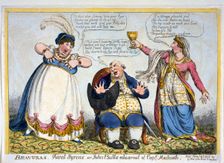 Bravuras. Rival Syrens or John Bull's rehearsal of Capt. Macheath, 1807