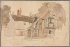 Bray Church Yard, 1807. Creator: John Varley (British, 1778-1842)