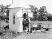 Bray Lock, Bray, Berkshire, c1860-c1922. Artist: Henry Taunt