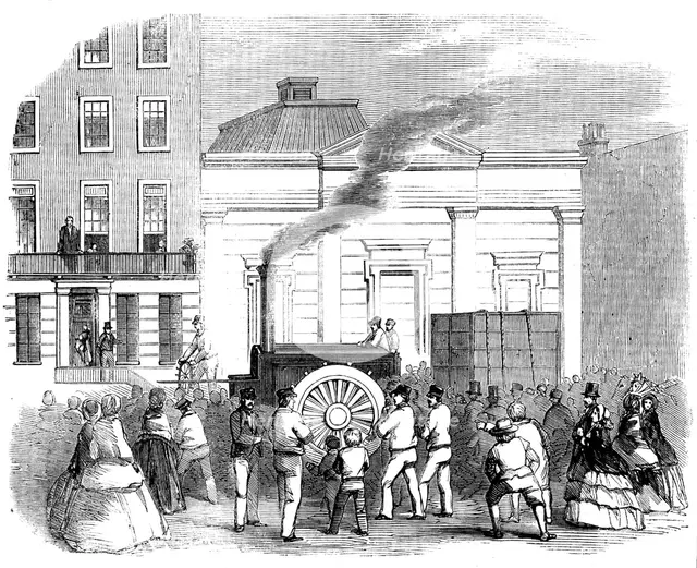 Bray's Traction-engine, 1858. Creator: Unknown.