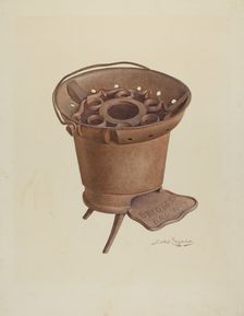 Brazier, c. 1939. Creator: Sarkis Erganian