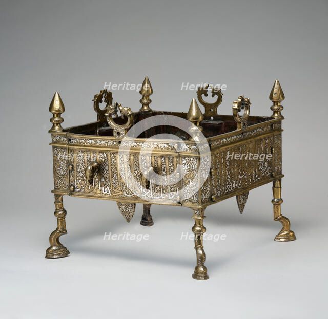 Brazier of Sultan al-Malik al-Muzaffar Shams al-Din Yusuf ibn 'Umar, Egypt, second half 13th cent. Creator: Unknown.