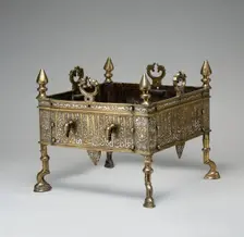 Brazier of Sultan al-Malik al-Muzaffar Shams al-Din Yusuf ibn Umar, Egypt, second half 13th cent. Creator: Unknown