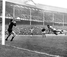 Brazil v Hungary, World Cup, Goodison Park, Liverpool, 1966. Creator: Bippa