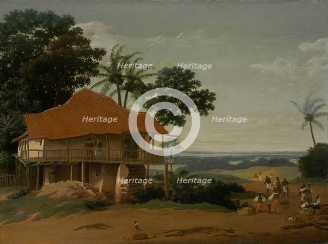Brazilian Landscape with a Worker's House, c1655. Creator: Frans Post.