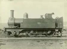 Brecon & Merthyr Railway locomotive, c1917. Creator: Unknown