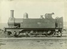 Brecon & Merthyr Railway locomotive, c1917. Creator: Unknown