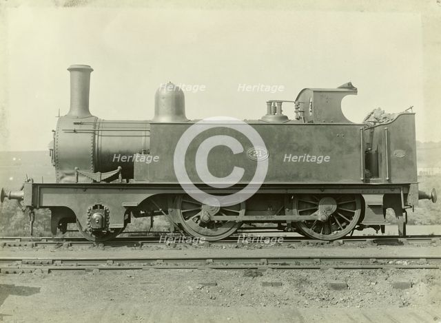 Brecon & Merthyr Railway locomotive, c1917. Creator: Unknown.