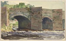 Brecon Bridge, c1900-1950. Creator: William Grant Murray