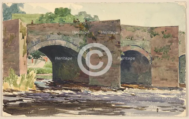 Brecon Bridge, c1900-1950. Creator: William Grant Murray.