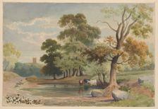 Brecon, c19th century. Creator: GR Gill