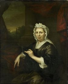 Brechje Hooft (1640-1721). Widow of Harmen van de Poll, c.1700-c.1729. Creator: Arnold Boonen