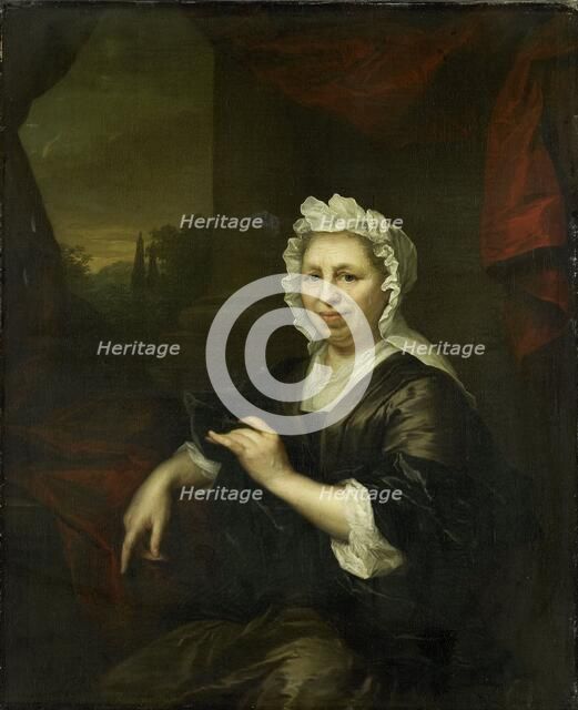Brechje Hooft (1640-1721). Widow of Harmen van de Poll, c.1700-c.1729. Creator: Arnold Boonen.