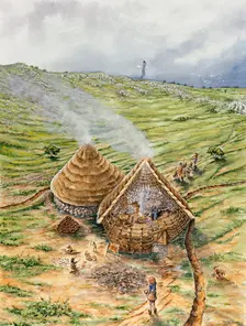Brean Down, c3200-600 BC, (c1990-2010). Artist: Peter Dunn
