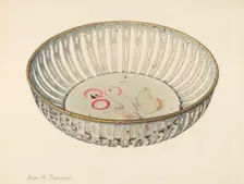 Bread Basket, c. 1940. Creator: John H. Tercuzzi