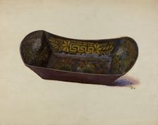 Bread or Apple Tray, 1936. Creator: Eugene Shellady