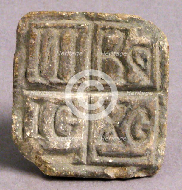 Bread Stamp, Byzantine, 500-900. Creator: Unknown.