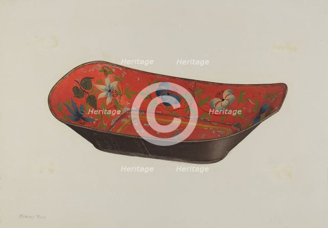 Bread Tray, 1935/1942. Creator: Mildred Ford.