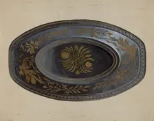 Bread Tray, c. 1937. Creator: Albert Eyth