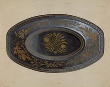 Bread Tray, c. 1937. Creator: Albert Eyth