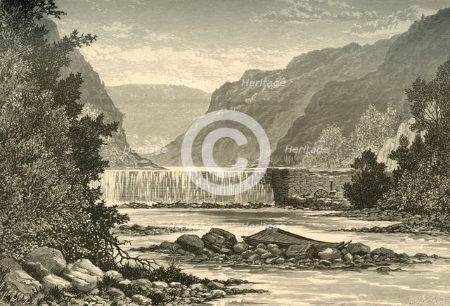 'Breakwater, Ramapo', 1874. Creator: A. Measom.