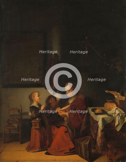 Breakfast, 1640-1654. Creator: Karel Slabbaert.