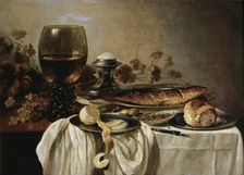 Breakfast 1646. Artist: Pieter Claesz