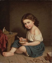 Breakfast, 1866. Creator: Amalia Lindegren
