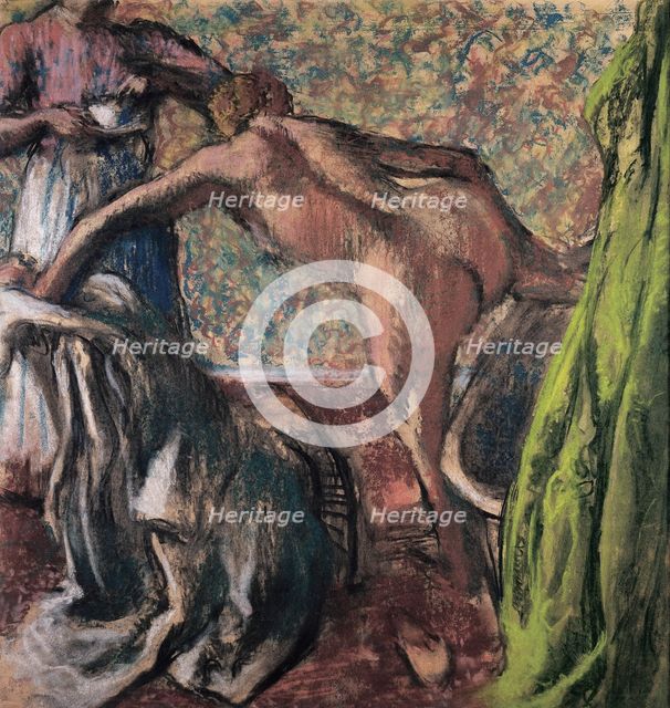 Breakfast After The Bath (The Bath), 1895-1898.