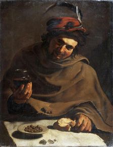 Breakfast early 17th century. Artist: Bartolomeo Manfredi