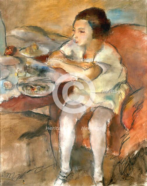 Breakfast (Lunch). Artist: Pascin, Jules (1885-1930)