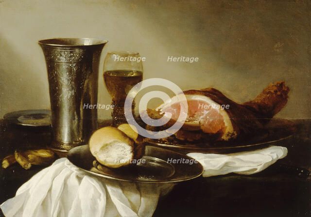 Breakfast Piece, 1640-1649. Creator: Unknown.