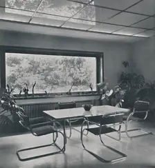 Breakfast room in a house in Bucharest by Rudolf Frankel 1942