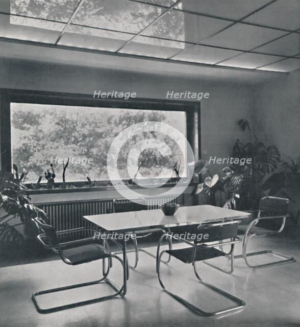 'Breakfast room in a house in Bucharest by Rudolf Frankel', 1942. Artist: Unknown.