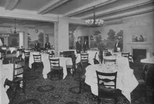 Breakfast Room, Roosevelt Hotel, New York City, 1924