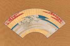 Breaking a Plum Branch on a Snowy Night; Bamboo in Snow, 19th century. Creator: Attributed to Reizei Tamechika (1823-1864)