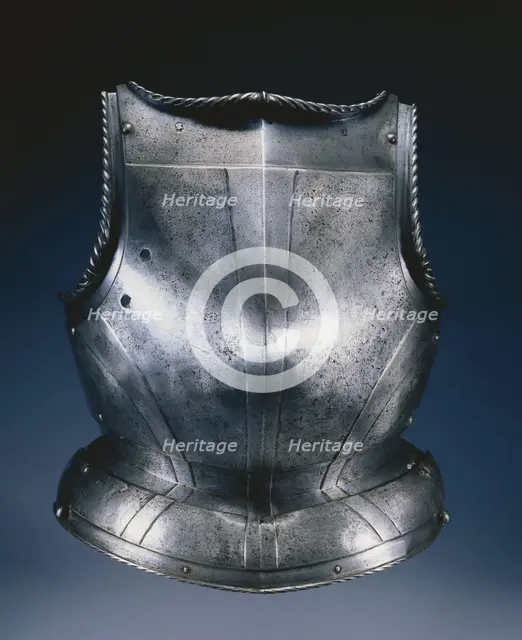 Breast and Backplate from an Armor, mid-1500s. Creator: Unknown.