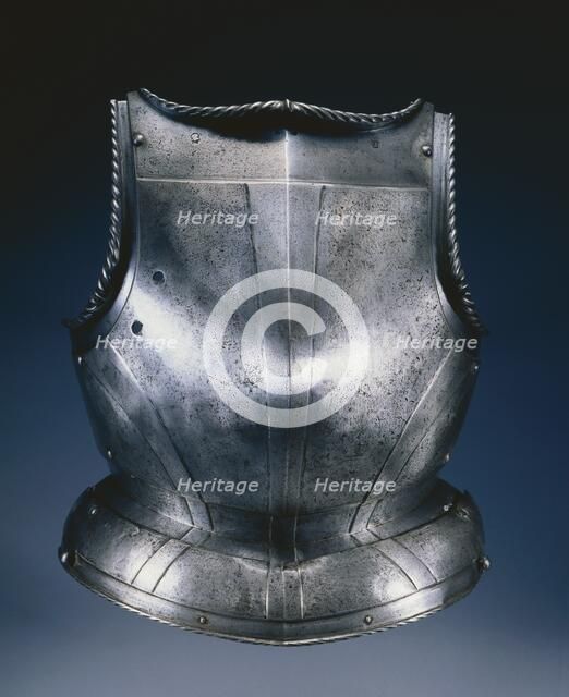Breast and Backplate from an Armor, mid-1500s. Creator: Unknown.