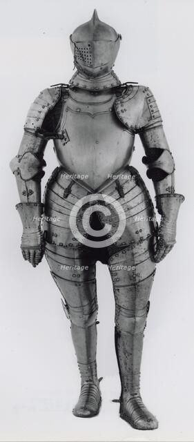 Breastplate, Augsburg, c. 1580. Creator: Unknown.