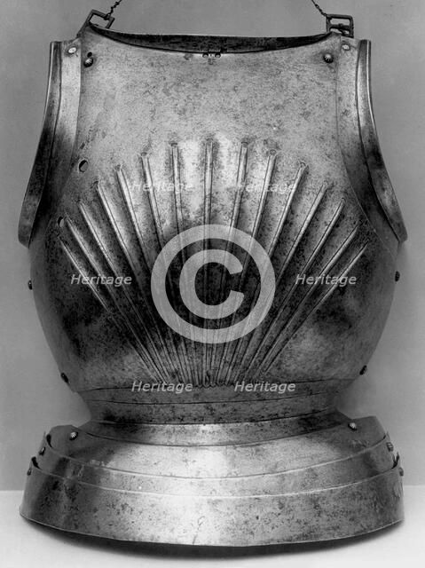Breastplate, Austrian, Innsbruck, ca. 1510. Creator: Hans Maystetter.