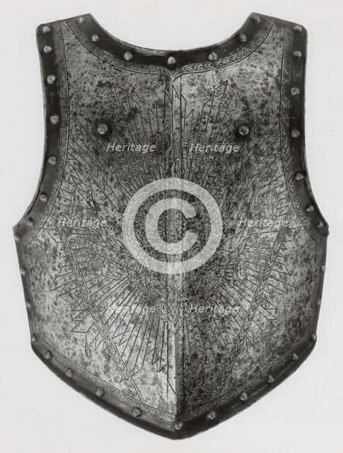 Breastplate, France, 1670-1700. Creator: Unknown.