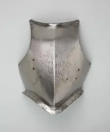Breastplate, Italy, c. 1580/90. Creator: Unknown