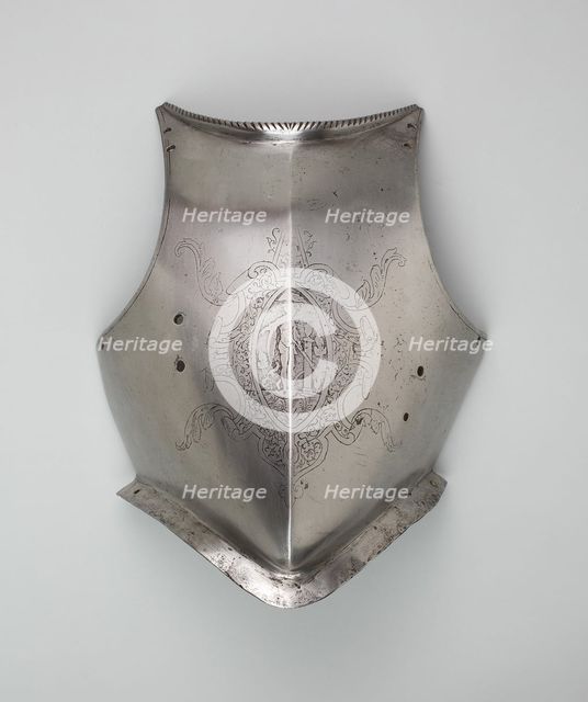 Breastplate, Italy, c. 1580/90. Creator: Unknown.
