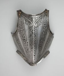 Breastplate, Italy, c. 1580/90. Creator: Unknown