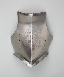 Breastplate, Italy, c. 1580/90. Creator: Unknown