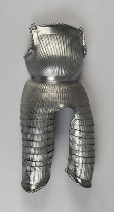 Breastplate with Tassets (Thigh Defenses), Germany, 1520-30 with some modern restoration. Creator: Unknown