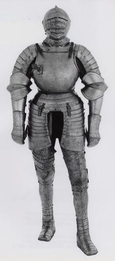 Breastplate with Tassets (Thigh Defenses), Italy, c. 1510. Creator: Unknown
