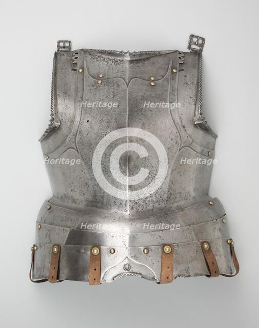 Breastplate with Associated Fauld, Germany, northern, c. 1570. Creator: Unknown.