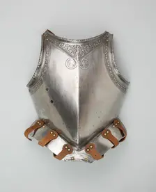 Breastplate with Associated Skirt for Half-Armor, Italy, northern, c. 1580. Creator: Unknown